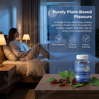 AegleWell Gummies Brûle-Graisse Nocturnes 60 Unités à Base de Pectine Extrait de Haricot Blanc Soutien à la Gestion du Poids Nocturne