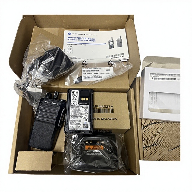 For R7A AES256 Digital Portable Explosion Proof Two Way Radio VHF/UHF IP67 2000-2500mAh Battery 0-10KM Range