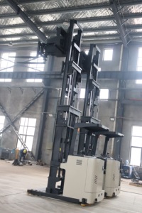 Chariot élévateur à trois voies Weliftrich pour allées très étroites, 1,5 tonne 48V, chariot élévateur électrique pour entrepôt à forte densité - Product Image 3