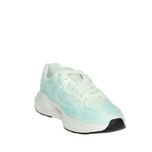 <b>D</b>.A.T.<b>E</b>. Men's Sneakers M401-VL-DN-FR White <b>Light</b> Blue Canvas Trendy Shoes Size 42 - Product Image 5