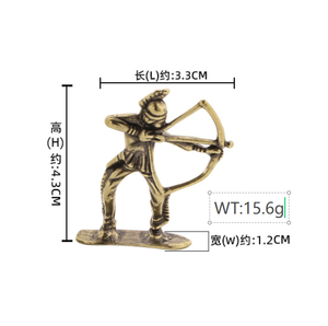 Savaş bayrağı asker pirinç süs yaratıcı oyun savaş asker ekran zanaat - Product Image 5