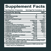 Capsules de glycinate de magnésium à haute absorption | Soutien du stress et du sommeil | 60 capsules