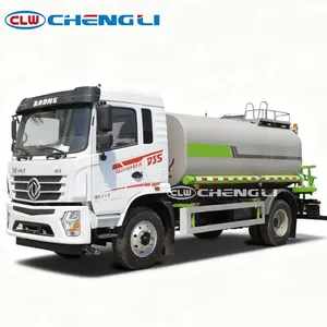 รถบรรทุกน้ำดงเฟิง ดี3เอส รุ่นยอดนิยมในเม็กซิโก ขับเคลื่อน 4x2 พร้อมถังบรรจุน้ำขนาด 12,000 ลิตร สำหรับทำความสะอาดถนน - Product Image 5