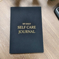 Journal de soins personnels quotidiens, journal de gratitude et de pleine conscience pour des intentions matinales et des réflexions du soir, couverture rigide en papier