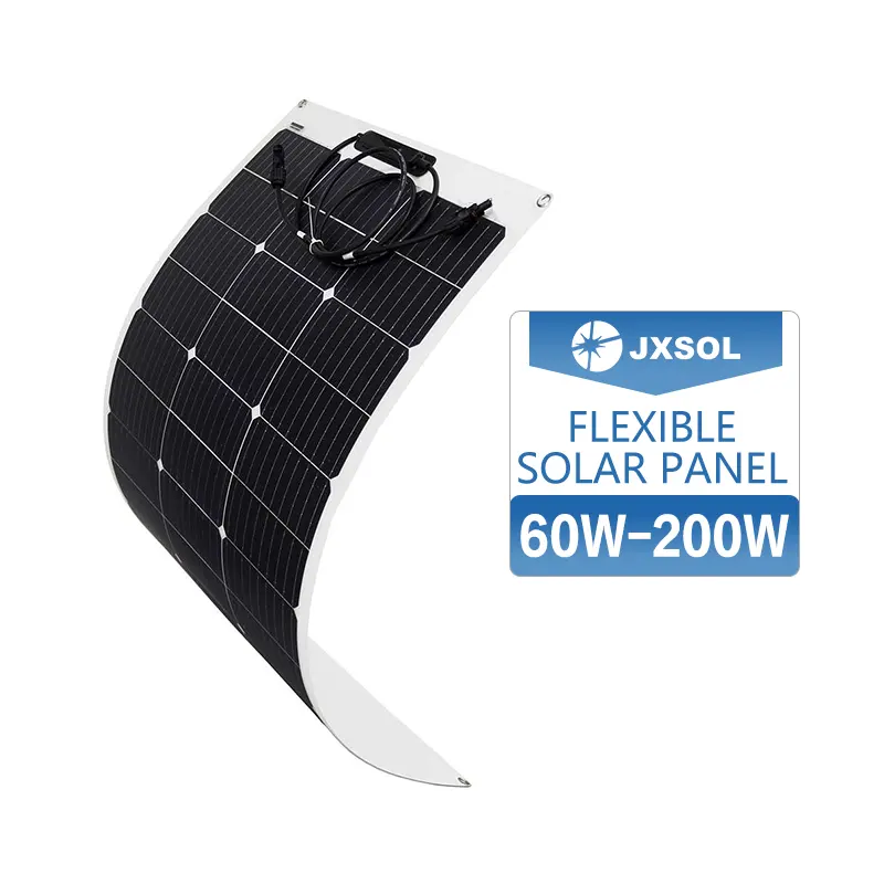 Mono PERC flexibler Modul für Heimgebrauch 60 W 70 W 80 W 90 W 100 W 120 W 150 W flexible Solarpanels für Zuhause
