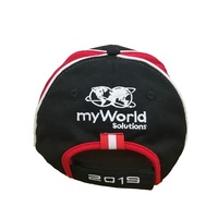 Casquette de Baseball personnalisée en coton brodé 3D, 6 panneaux, Logo de voiture, Alibaba, vente en gros