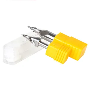 DouRuy Dụng Cụ Cắt Gia Công Gỗ Xoắn Ốc Hai Rãnh CNC D12mm Cho Gia Công Gạch Khảm Chữ Nhỏ Và Gia Công Chữ Dạ Quang