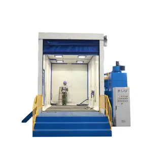 Pneumatic/Manual Eco-Friendly Sand Blasting Room for Rusting Removal