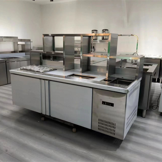 Popular Home Machine All Set Bubble Tea Equipment Bar Milk Tea Counter for Bubble Tea Shop Counter Bar Table