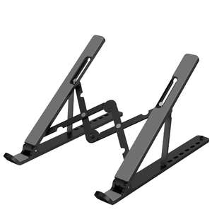 <span class=keywords><strong>Support</strong></span> pour <span class=keywords><strong>ordinateur</strong></span> <span class=keywords><strong>portable</strong></span> en alliage d'aluminium, réglable, pliable, <span class=keywords><strong>portable</strong></span>, <span class=keywords><strong>support</strong></span> pour <span class=keywords><strong>ordinateur</strong></span> <span class=keywords><strong>portable</strong></span> et tablette, <span class=keywords><strong>17</strong></span> <span class=keywords><strong>pouces</strong></span>, avec base de refroidissement antidérapante en silicone - Product Image 1