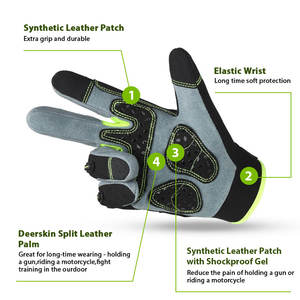 Ozero sport della gioventù Gants De Moto Moto Moto Moto Moto Moto mano pilota guanti gara per Moto all'aperto Touch - Product Image 3