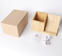 Support de téléphone portable en bois naturel personnalisable avec amplificateur de son, portable, pliable, pour bureau et tablette, polyvalent