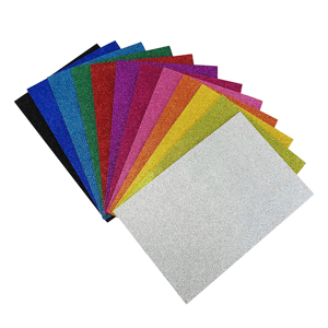 Láminas de Espuma <span class=keywords><strong>EVA</strong></span> <span class=keywords><strong>con</strong></span> Purpurina, Cortables, Fáciles de Moldear, de Color Sólido, para <span class=keywords><strong>Manualidades</strong></span> Infantiles, Proyectos Hechos a Mano, Scrapbooking y Arte - Product Image 6