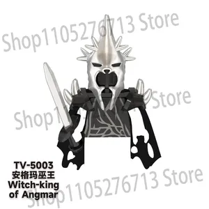 Set di Costruzioni e Action Figure di Personaggi di Lord of the Rings: Elfi, Orchi, Nani, Frodo, Elfi Ranger, Maghi - Giocattoli da Assemblare per età 14+ - Product Image 3