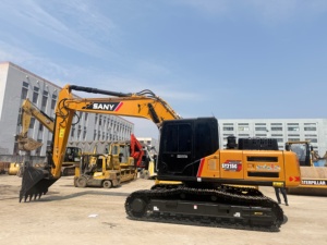 Used SY215C Crawler Excavator 21Ton Second Hand Hydraulic Digger - Product Image 2