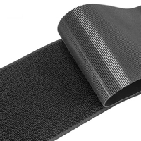 Auf Lager: 38MM Spritzgegossene Klettverschlussbänder (Haken und Schlaufen) als Paarrollen für Kleidungsbefestigung zum Annähen