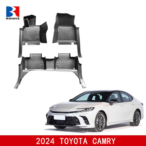 wholesale Factory Custom 5D TPE <b>Rubber</b> Eco-friendly Waterproof Anti Slip 5D Car <b>Floor</b> Mats 3 Pieces for Toyota Camry 2024 - Product Image 2