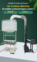 Machine à coussin d'air automatique SHJPACK avec contrôle par capteur, haute productivité, tension 110-220V, garantie 1 an