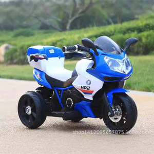 Children Electric Motorcycle 12V Three Wheel Ride On Toy For 3-6 Years Old Kids White Red Blue Color - Product Image 3