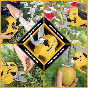 Sécateur sans fil Tondeuse sans brosse Outil <span class=keywords><strong>électrique</strong></span> Ensemble d'élagage <span class=keywords><strong>Ciseaux</strong></span> <span class=keywords><strong>à</strong></span> <span class=keywords><strong>bois</strong></span> professionnels Jardinage Élagage <span class=keywords><strong>électrique</strong></span> - Product Image 3