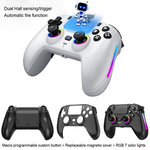 แผ่นปิดหน้าคอนโทรลเลอร์ไร้สายบลูทูธสำหรับ PS4 พร้อมทริกเกอร์แบบแม่เหล็ก <span class=keywords><strong>จ</strong></span><span class=keywords><strong>อย</strong></span>สติ๊กแบบ Hall Trigger รองรับการตั้งค่ามาโคร การตรว<span class=keywords><strong>จ</strong></span><span class=keywords><strong>จ</strong></span>ับการเคลื่อนไหวแบบ 6 แกน - Product Image 2