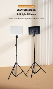 Lampe de photographie professionnelle 14 pouces RA80 2700-7000K avec télécommande, alimentation AC/DC, grand panneau lumineux pour studio, maquillage et <span class=keywords><strong>TikTok</strong></span> (vente en gros) - Product Image 6