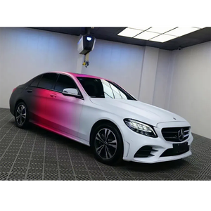 ฟิล์มพีวีซีสีเทาสีแดงสีน้ำเงินเคลือบไวนิลเคลือบด้านสีดำ - Product Image 6