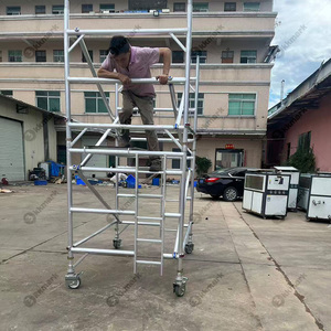 Kkmark đa năng H khung giàn giáo tháp đa năng di động nhôm cán giàn giáo cho tòa nhà cao tầng - Product Image 6