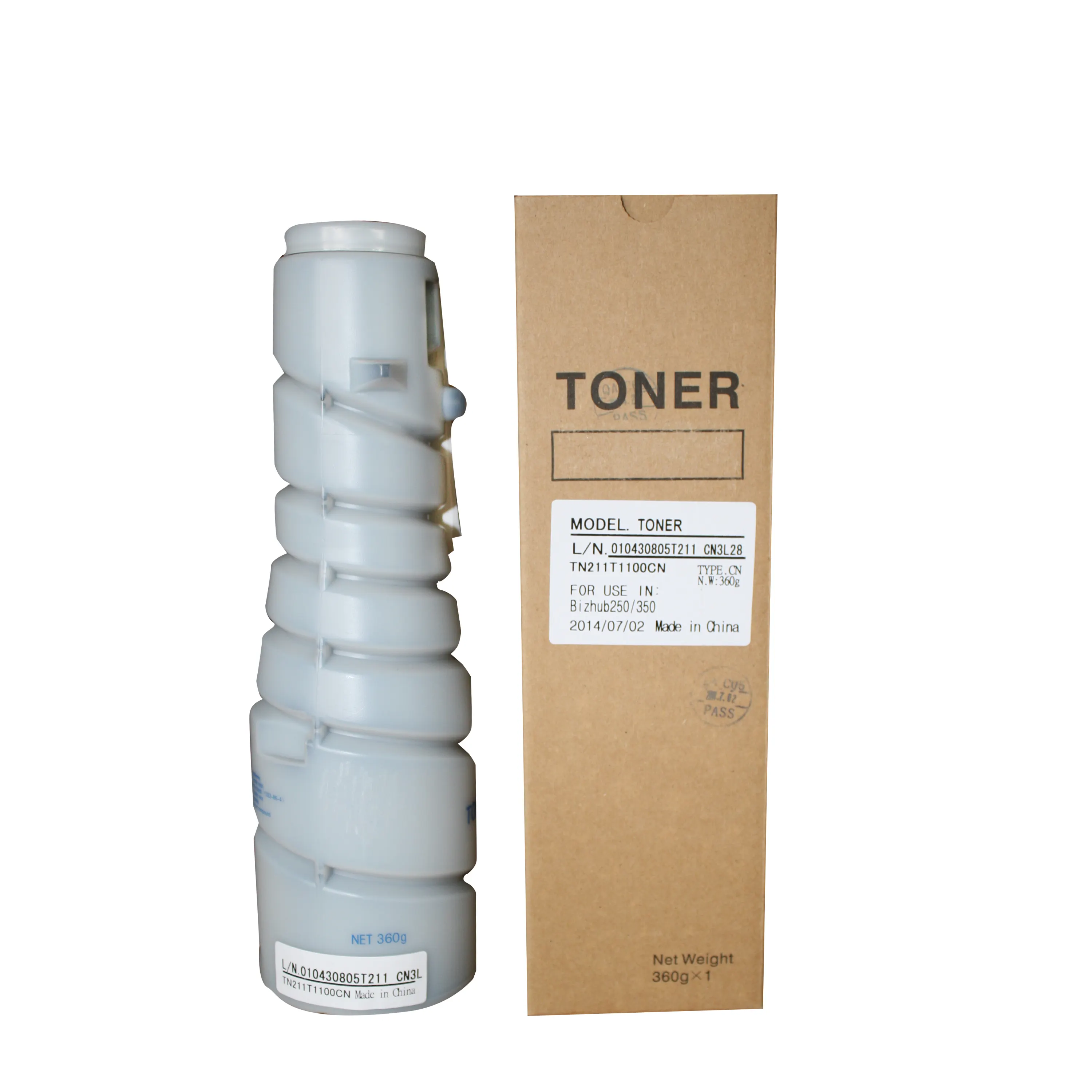 Toner per cartuccia toner Konica Minolta Bizhub 250/200/282