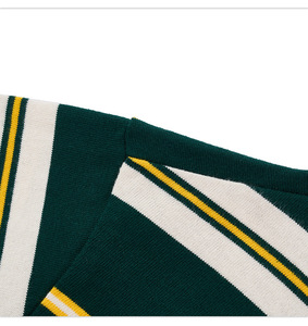 Camiseta de manga corta a rayas de moda para hombre, estilo de bloque de color de moda con salidas de fin de semana de tela ligera - Product Image 6