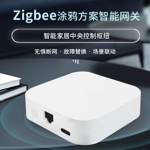 <span class=keywords><strong>Passerelle</strong></span> intelligente multi-mode Tuya, pont ZigBee BLE, hub avec écran OLED, contrôle filaire Alexa Google Home pour une <span class=keywords><strong>installation</strong></span> facile - Product Image 5