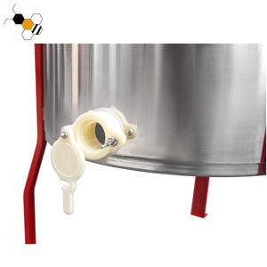 Thép không gỉ Máy chế biến 4 khung hình nghề nuôi ong của nhãn hiệu <span class=keywords><strong>Bee</strong></span> mật ong vắt ly tâm cho mật ong - Product Image 5