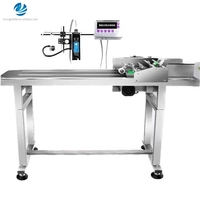 Machine de codage semi-automatique efficace pour la date d'expiration sur convoyeurs, cartons, sachets en aluminium et emballages en papier