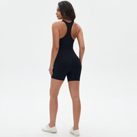 Ensemble de yoga sans couture en tricot très élastique pour femmes grandes tailles, dos en Y, 2 pièces, short de sport pour la course et le fitness