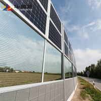 Barrière acoustique HUASHUAITE HASWEIT en promotion : Panneau insonorisant en acrylique pour autoroute
