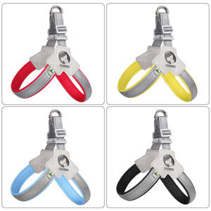 国境を越える大型犬用ペットチェストバック拡張型Y字型反射材付き耐破断ポリエステルハーネスモデルBL-515 - Product Image 5