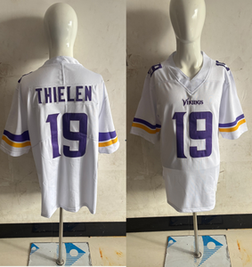 Großhandel American Football Trikot Auf Lager American Jersey #87 Hockenson Minnesota Vikings Custom Stickerei Fußball trikot - Product Image 5