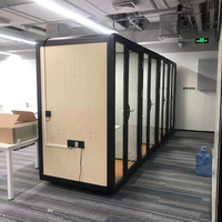 Pod Kantor Rumah Kedap Suara Kanada 45db, Bilik Kedap Suara Mini, Ruang Pribadi, Rumah Kontainer Terpadu dengan Ventilasi Terintegrasi