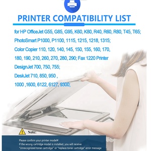 Chinamate OEM 45 51645A TIJ2.5 12.7mm ผลิตซ้ำสำหรับตลับหมึกสำหรับเครื่องพิมพ์ HP45 HP ขนาด XL รับประกัน18เดือน - Product Image 6