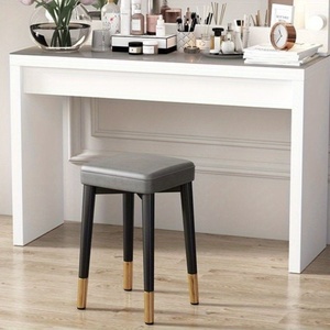 <span class=keywords><strong>Chaise</strong></span> de salle à manger moderne rembourrée en métal pour salle à manger, salon, chambre, bureau, avec pieds dorés et pieds stables, chaises pour événements - Product Image 5