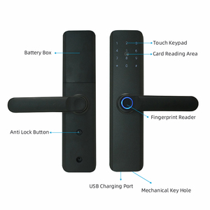 Deftun 2025 New ứng dụng không dây từ xa mở khóa kỹ thuật số điện tử Vân tay Wifi tuya khóa cửa thông minh - Product Image 4