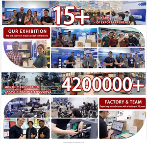 Sac cadeau de luxe bleu papillon <span class=keywords><strong>pour</strong></span> bébé - Sac de bonbons écologique et recyclable de style classique <span class=keywords><strong>pour</strong></span> les occasions avec bougies - Product Image 6