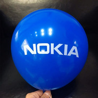 Ballons promotionnels ronds de 12 pouces les plus vendus 2025 avec logo personnalisé imprimé pour cadeaux et fournitures événementielles