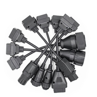 Juego de Cables 8 en 1 para Camiones, Adaptador OBD2 Multidiag TCS 150e CDP, Cable de Herramienta de Diagnóstico Completo