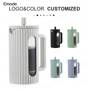 Emode New Style OEM Mini Cafetera de 350ml para <span class=keywords><strong>Prensa</strong></span> Francesa de Oficina con Tapa de PP - Product Image 2