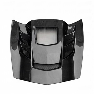 CAPÓ DE FIBRA DE CARBONO ESTILO JSK-2 para CHEVROLET CORVETTE C7 2014-2017 - Product Image 1
