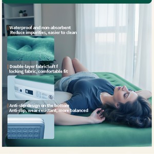 Outofun kasur udara tamu, kasur angin dengan pompa listrik bawaan untuk tidur luar ruangan 220v - Product Image 3