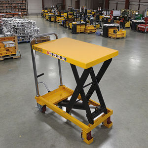 Liebo Dropshippingモバイル強力ベアリングシングルシザーリフト油圧シザーリフト倉庫用 - Product Image 1