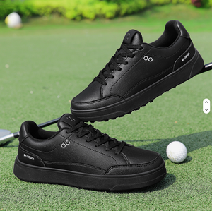 Nuove Scarpe da Golf da Uomo Antiscivolo Impermeabili Bianche Casual Larghe - Product Image 4