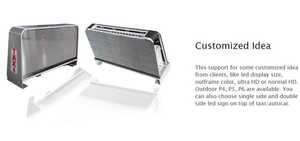 Chất lượng cao ngoài trời không thấm nước <span class=keywords><strong>taxi</strong></span> dẫn hiển thị quảng cáo hàng đầu mái dấu hiệu cho <span class=keywords><strong>taxi</strong></span> - Product Image 2